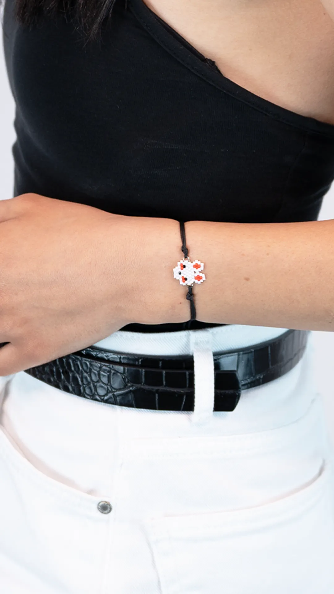 Panda Motifli Miyuki Bileklik